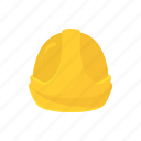 construction hat, head protection, helmet, safety hat, yellow hat