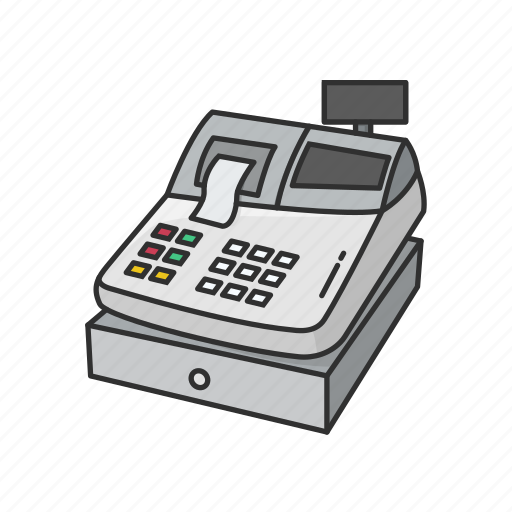 Cash, cash drawer, cash register, coin box, money box, sales register icon - Download on Iconfinder