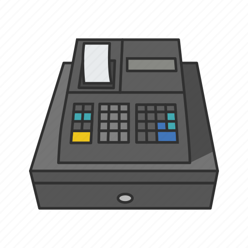 Cash, cash drawer, cash register, coin box, money box, sales register icon - Download on Iconfinder