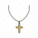 catholic, cross, crucifix, nechlace, religion