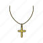 catholic, cross, crucifix, nechlace, religion 