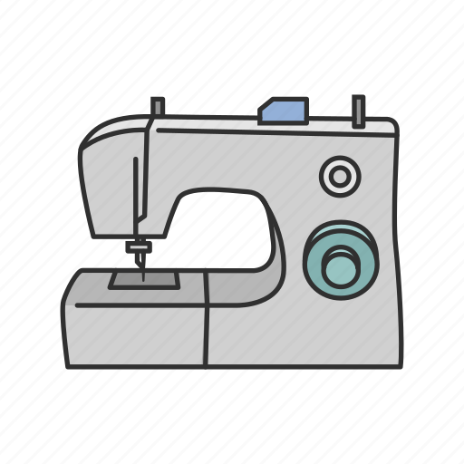 Dressmaker, needle, sewing, sewing kit, sewing machine, thread icon - Download on Iconfinder