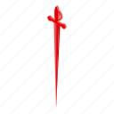sword, toothpick, isometric