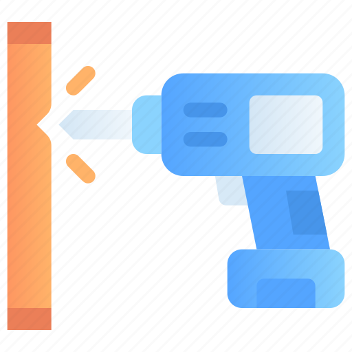 Drill, drilling, hammer, machine, electric, construction, architecture icon - Download on Iconfinder