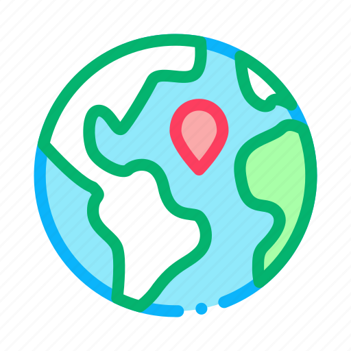 Continents, earth, globe, ocean, planet, sphere, topography icon - Download on Iconfinder