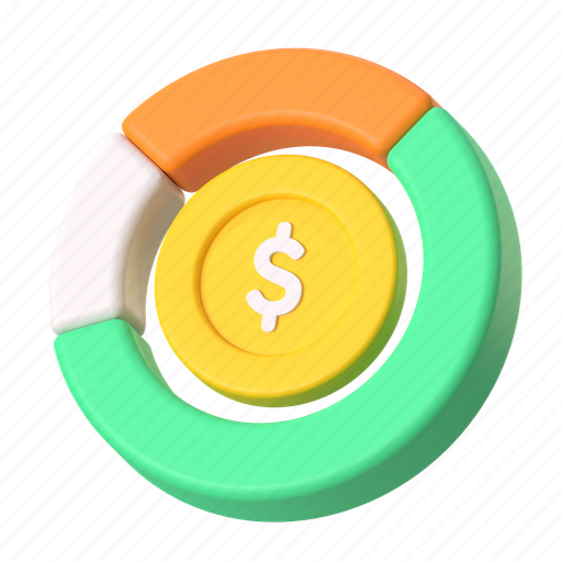 Chart, analytics, analysis, diagram, money, payment, finance 3D illustration - Download on Iconfinder