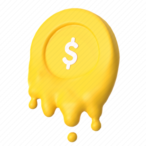 Liquid, liquidity, risk, bankruptcy, crisis, money, payment 3D illustration - Download on Iconfinder