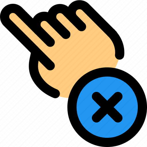 Cancel, touch, gesture, close icon - Download on Iconfinder