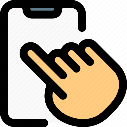 Smartphone, touch, gesture, device icon - Download on Iconfinder