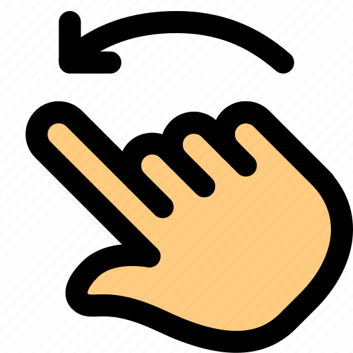 Swipe, left, touch, gesture icon - Download on Iconfinder
