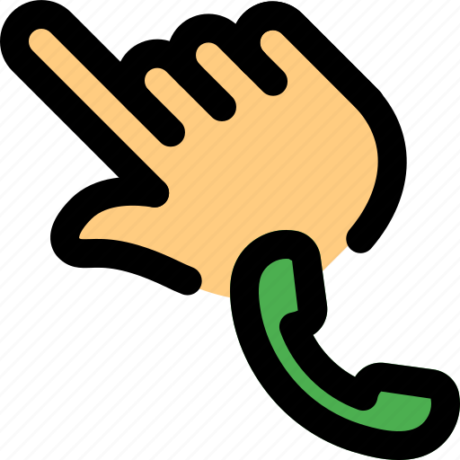 Touch, call, gesture, contact icon - Download on Iconfinder