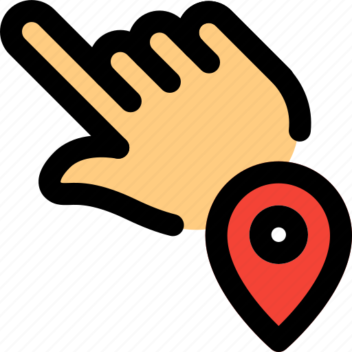 Touch, gesture, location, pointer icon - Download on Iconfinder