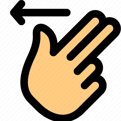 Swipe, left, touch, gesture icon - Download on Iconfinder