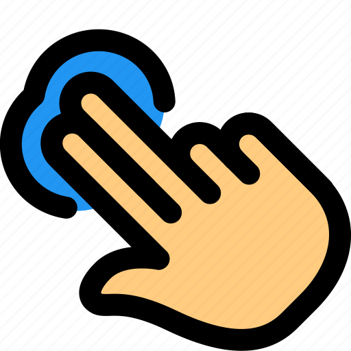 Finger, touch, gesture, click icon - Download on Iconfinder
