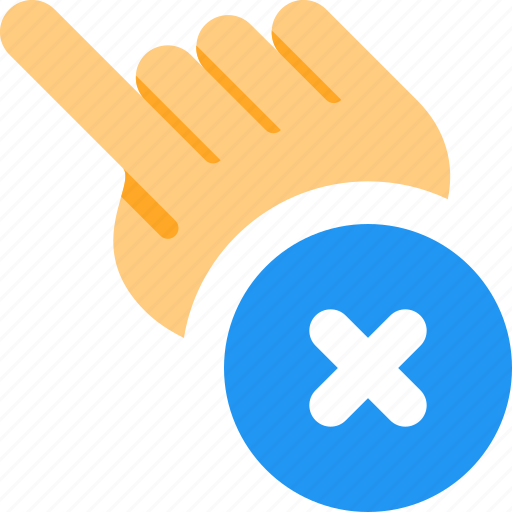 Click, cancel, touch, gesture icon - Download on Iconfinder