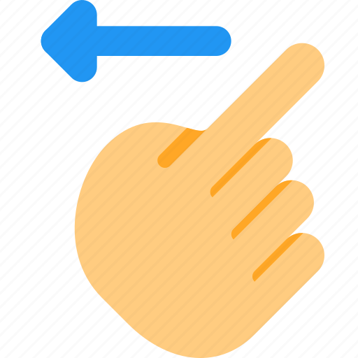 Sliding, left, touch, gesture icon - Download on Iconfinder
