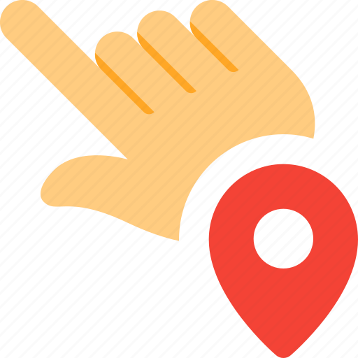 Touch, pin, gesture, location icon - Download on Iconfinder