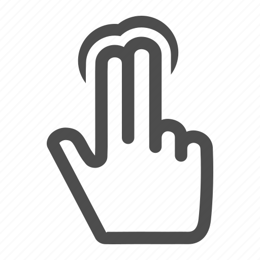 Fingers, gesture, gestureworks, hand, hold, select, touch icon - Download on Iconfinder