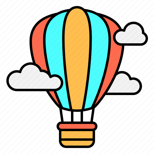Balloon, air, hot, ballon, sky, travel, fly icon - Download on Iconfinder