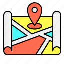 map, location, pin, navigation, gps, origin, map pointer, region