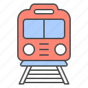 train, transport, transportation, railway, vehicle, public, locomotive, travel