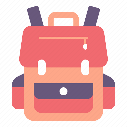 Backpack, travel, bag, school, hiking, schoolbag, student icon - Download on Iconfinder