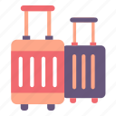 suitcase, suitcases, travel, baggage, luggage, bag, tourism, holiday