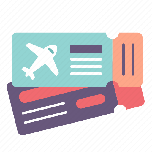 Ticket, boarding pass, flight, tourism, fly, plane, airplane icon - Download on Iconfinder
