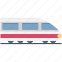 aerotrain, bullet train, solar train, tram, winged train