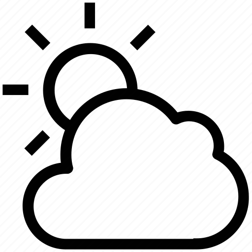 Climate, cloud, cloudy day, sun, weather icon - Download on Iconfinder