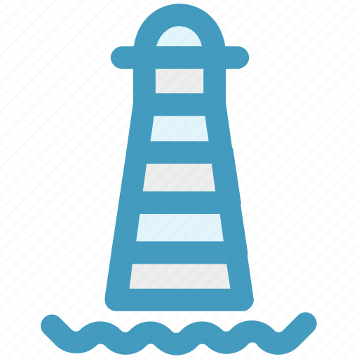 Building, light house, marine, place, sea, seamark icon - Download on Iconfinder