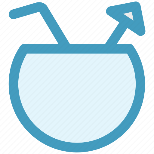 Bowl, coconut, coconut juice, drink, food, juice icon - Download on Iconfinder