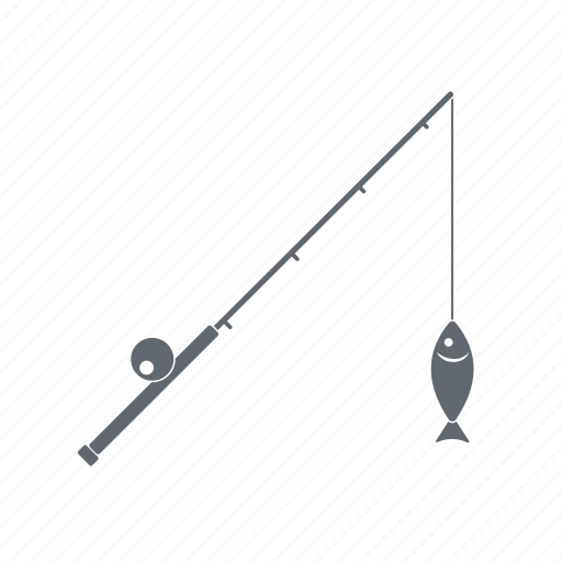 Fishing, fishing rod, hobby, spinning icon - Download on Iconfinder