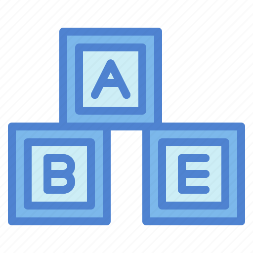 Alphabet, blocks, cubes, toy icon - Download on Iconfinder