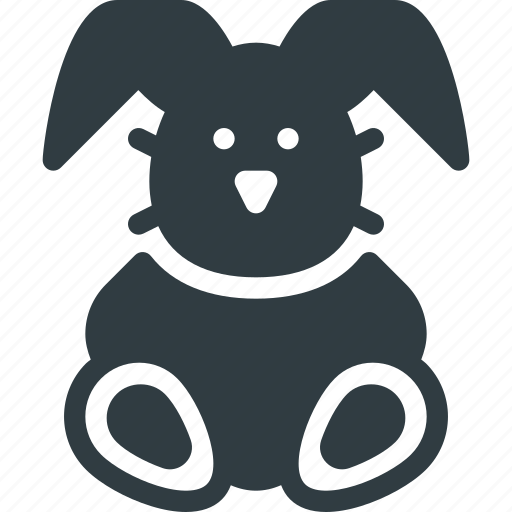 Bunny, plush, toy icon - Download on Iconfinder