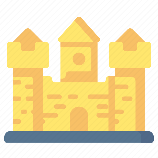 Castle, sand, tower, toys icon - Download on Iconfinder