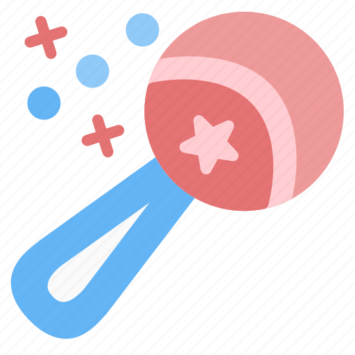 Baby, baby rattle, baby toys, childhood, children toys, kid and baby, rattle icon - Download on Iconfinder