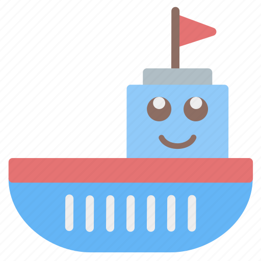 Boat, boat toy, kid and baby, navigate, sailing boat, ship, yatch icon - Download on Iconfinder