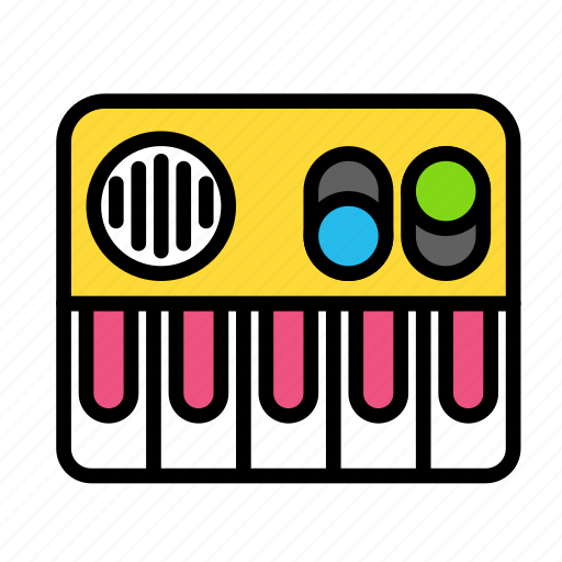Children, educate, keyboard, play, toy icon - Download on Iconfinder