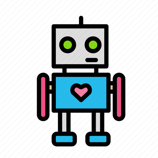 Children, educate, play, robot, toy icon - Download on Iconfinder