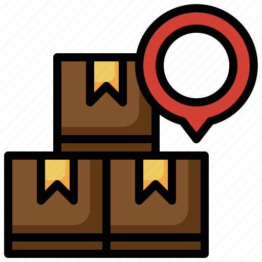Package, maps, location, tracking, placeholder icon - Download on Iconfinder