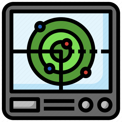 Radar, location, military, area, technology icon - Download on Iconfinder