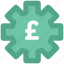 british pound, cog, cog wheel, currency settings, gear, pound, wheel 