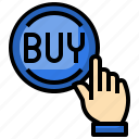 buy, button, shopping, click, press, finger