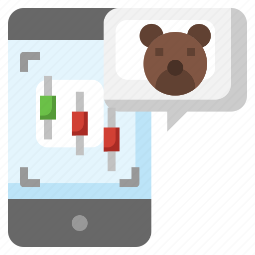 Bear, market, investment, stock, down, arrow icon - Download on Iconfinder