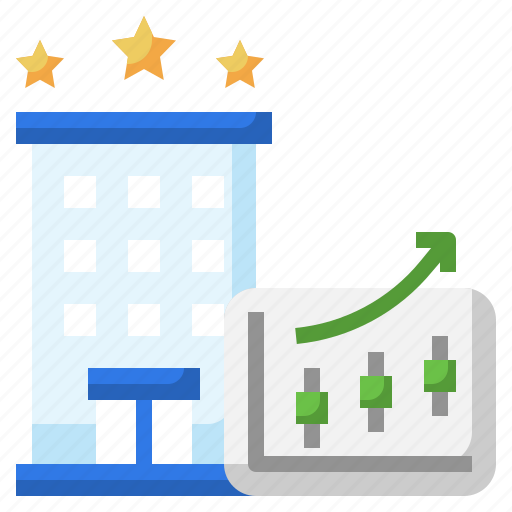 Hotel, trading, stock, graph, chart icon - Download on Iconfinder