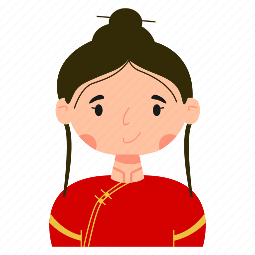 Cheongsam, traditional, dress, china, woman, female icon - Download on Iconfinder