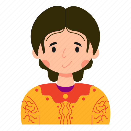 Kebaya, traditional, dress, clothes, indonesia, female icon - Download on Iconfinder