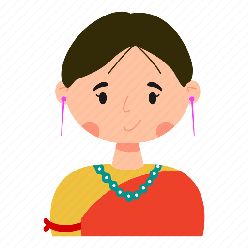 Sampot, traditional, dress, kamboja, woman, female icon - Download on Iconfinder