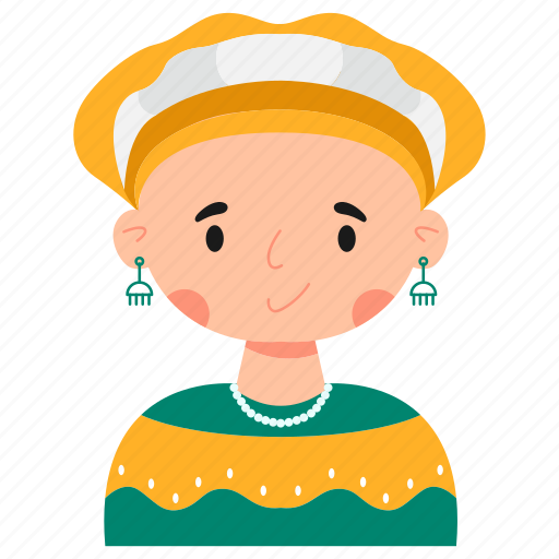 Brazil, traditional, dress, woman, female, fashion icon - Download on Iconfinder